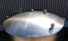 Used DCI Storage Tank, 5,200 Gallon, 316/316L Stainless Steel, Vertical.