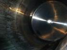 Used DCI Tank, 10,000 Gallon, 304 Stainless Steel, Vertical. Approximately 132