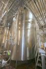 Used DCI 7,500 Gallon Jacketed Mix Tank, 316L Stainless Steel