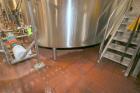 Used DCI 7,500 Gallon Jacketed Mix Tank, 316L Stainless Steel