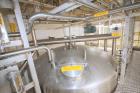 Used DCI 7,500 Gallon Jacketed Mix Tank, 316L Stainless Steel
