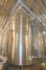 Used- DCI 7,500 Gallon Jacketed Mix Tank, 316L Stainless Steel