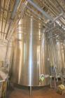 Used- DCI 7,500 Gallon Jacketed Mix Tank, 316L Stainless Steel