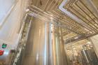Used DCI 7,500 Gallon Jacketed Mix Tank, 316L Stainless Steel