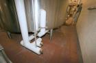 Used DCI 7,500 Gallon Jacketed Mix Tank, 316L Stainless Steel