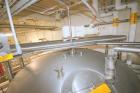Used DCI 7,500 Gallon Jacketed Mix Tank, 316L Stainless Steel