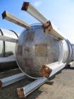 Used-10,000 Gallon DKME Pressure Tank, 316 stainless steel, approimately 10' diameter x 16' straight side, dish top and bott...