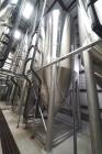 Used-DME Brewing Services Vertical Stainless Steel Fermentation Tank; 240 BBL