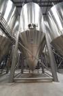 Used-DME Brewing Services Vertical Stainless Steel Fermentation Tank; 240 BBL