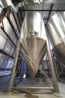 Used-DME Brewing Services Vertical Stainless Steel Fermentation Tank; 240 BBL