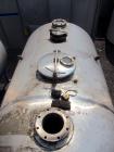 Used Dairy Craft Tank, 5000 Gallon, 316 Stainless Steel, Horizontal. Approximately 84” diameter x 209” straight side, dished heads. UL Rated for above ground flammable storage, UL #123061. Top mounte...