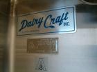 Used Dairy Craft Silo Tank, 30,000 Gallon, 304 Stainless Steel. Approximately 160