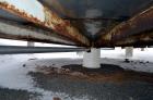 Used 15000 Gallon Douglas Brothers 304 Stainless Steel Vertical Tank