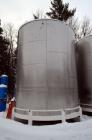Used 15000 Gallon Douglas Brothers 304 Stainless Steel Vertical Tank