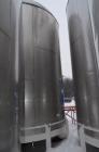 Used 15000 Gallon Douglas Brothers 304 Stainless Steel Vertical Tank