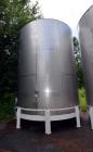 Used 15000 Gallon Douglas Brothers 304 Stainless Steel Vertical Tank