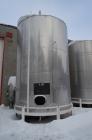 Used 11500 Gallon Douglas Brothers 304 Stainless Steel Vertical Tank