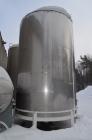 Used 11500 Gallon Douglas Brothers 304 Stainless Steel Vertical Tank