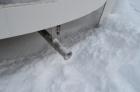 Used 11500 Gallon Douglas Brothers 304 Stainless Steel Vertical Tank