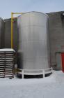 Used 11500 Gallon Douglas Brothers 304 Stainless Steel Vertical Tank