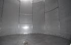 Used 15000 Gallon Douglas Brothers 304 Stainless Steel Vertical Tank