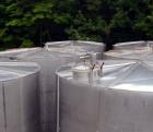 Used 15000 Gallon Douglas Brothers 304 Stainless Steel Vertical Tank