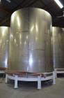 Used 15000 Gallon Douglas Brothers 304 Stainless Steel Vertical Tank