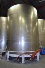 Used 15000 Gallon Douglas Brothers 304 Stainless Steel Vertical Tank