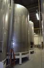 Used 15000 Gallon Douglas Brothers 304 Stainless Steel Vertical Tank