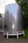 Used 15000 Gallon Douglas Brothers 304 Stainless Steel Vertical Tank