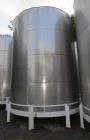 Used 15000 Gallon Douglas Brothers 304 Stainless Steel Vertical Tank