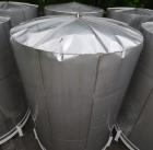 Used 15000 Gallon Douglas Brothers 304 Stainless Steel Vertical Tank