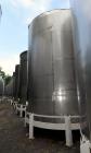 Used 15000 Gallon Douglas Brother 304 Stainless Steel Vertical Tank