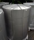 Used 15000 Gallon Douglas Brother 304 Stainless Steel Vertical Tank