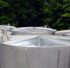 Used 15000 Gallon Douglas Brothers 304 Stainless Steel Vertical Tank