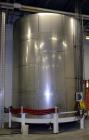 Used 15000 Gallon Douglas Brothers 304 Stainless Steel Vertical Tank