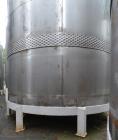 Used 15000 Gallon Douglas Brothers 304 Stainless Steel Vertical Tank