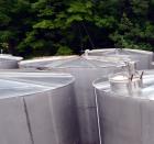 Used 15000 Gallon Douglas Brothers 304 Stainless Steel Vertical Tank