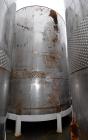 Used 15000 Gallon Douglas Brothers 304 Stainless Steel Vertical Tank