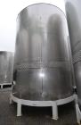 Used 15000 Gallon Douglas Brothers 304 Stainless Steel Vertical Tank