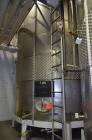 Used 16000 Gallon Douglas Brothers 304 Stainless Steel Vertical Tank