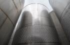 Used 16000 Gallon Douglas Brothers 304 Stainless Steel Vertical Tank