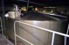 Used 16000 Gallon Douglas Brothers 304 Stainless Steel Vertical Tank