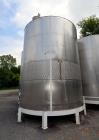 Used 16000 Gallon Douglas Brothers 304 Stainless Steel Vertical Tank