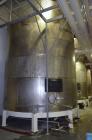 Used 16000 Gallon Douglas Brothers 304 Stainless Steel Vertical Tank