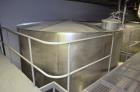Used 16000 Gallon Douglas Brothers 304 Stainless Steel Vertical Tank