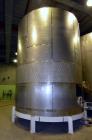 Used 16000 Gallon Douglas Brothers 304 Stainless Steel Vertical Tank