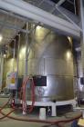 Used 16000 Gallon Douglas Brothers 304 Stainless Steel Vertical Tank