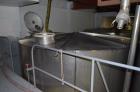 Used 16000 Gallon Douglas Brothers 304 Stainless Steel Vertical Tank