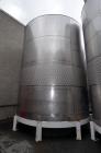 Used 16000 Gallon Douglas Brothers 304 Stainless Steel Vertical Tank